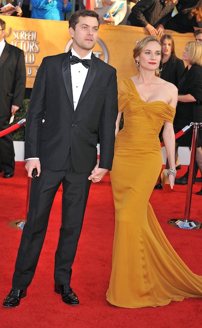 Joshua Jackson, Diane Kruger, 2010 SAG Awards
